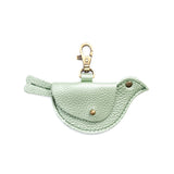 Beetle | Bird shaped pouch with button closure and lobster clasp