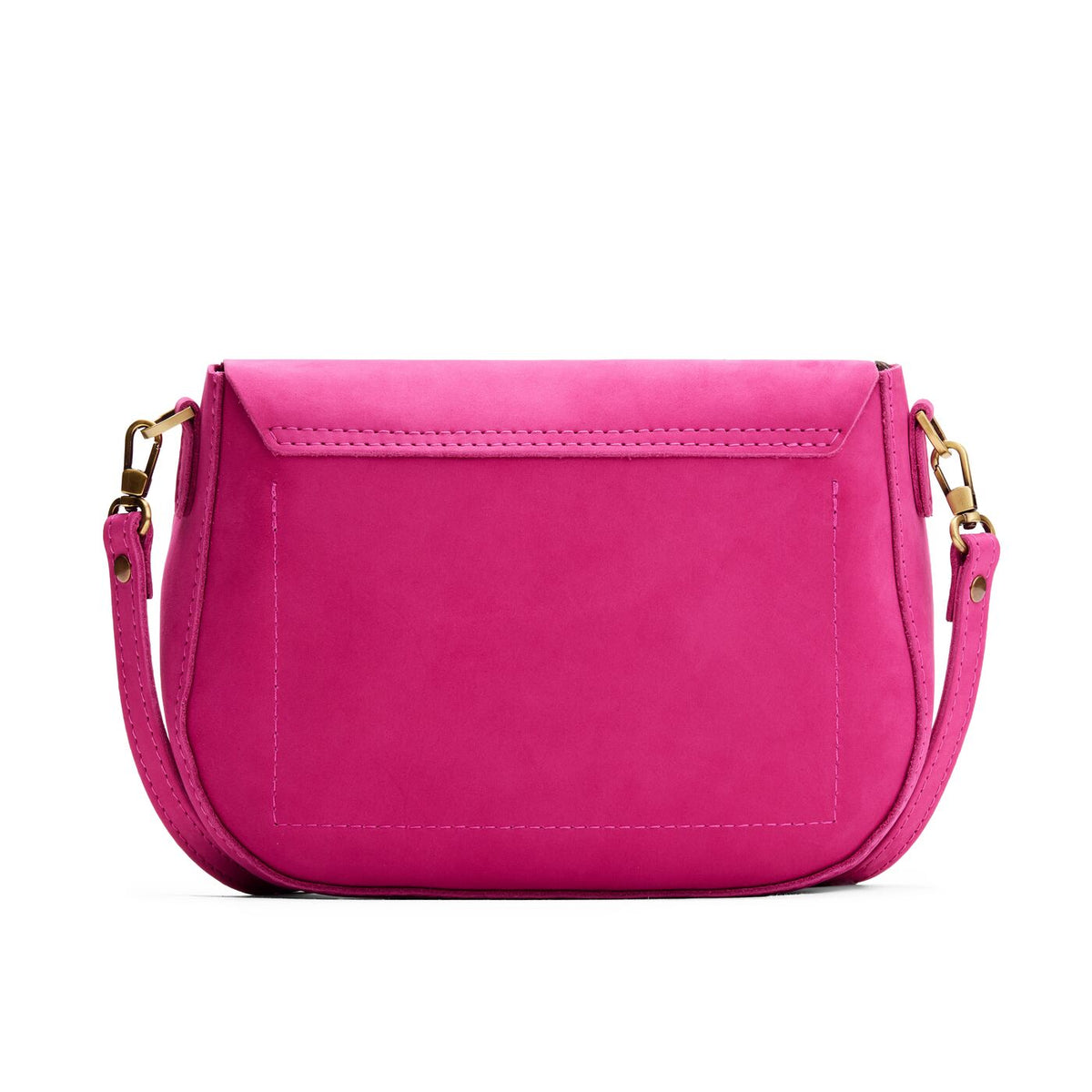 Royalty*Large | Leather Crossbody with a flap and magnetic closure
