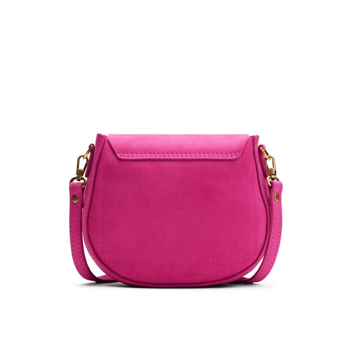 Royalty*Small | Petite leather Crossbody with a flap and magnetic closure
