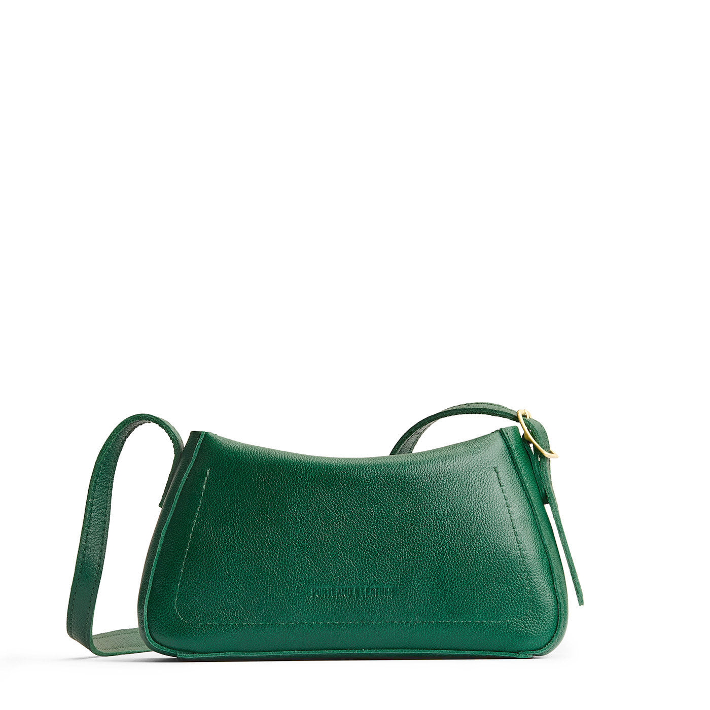 Bacalar*Small | Leather Crossbody with a flap and magnetic closure