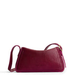 Orchid Small | Leather Crossbody with a flap and magnetic closure