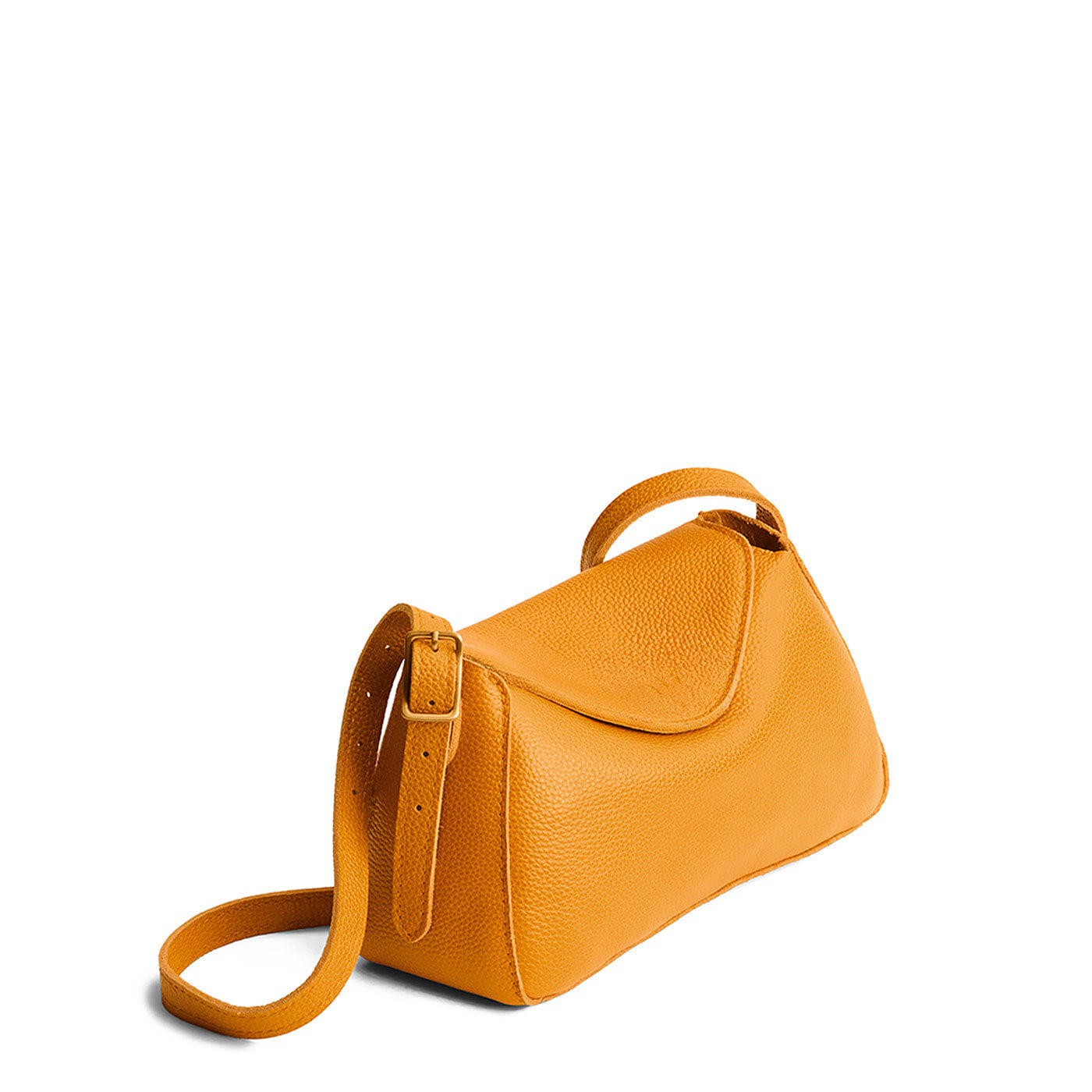 Sunshine*Small | Leather Crossbody with a flap and magnetic closure