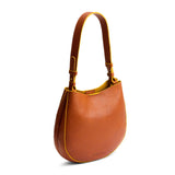 Sienna Medium | Rounded shoulder bag with adjustable strap on a white background