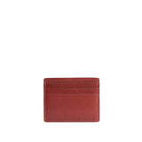 Marrone | Slim wallet with three card slots and a top slot