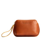 Sienna Large | Large pouch with top zipper and curved edges