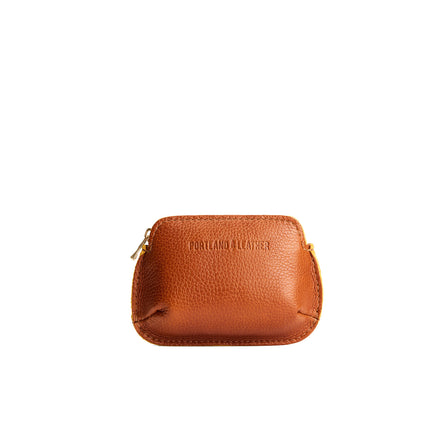 Sienna*Large | Large pouch with top zipper and curved edges