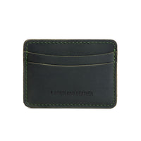 Evergreen | Minimalist leather wallet with card slots and PLG logo