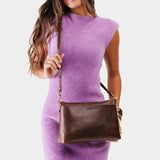 Coldbrew Large | Zip top crossbody bag with detachable strap