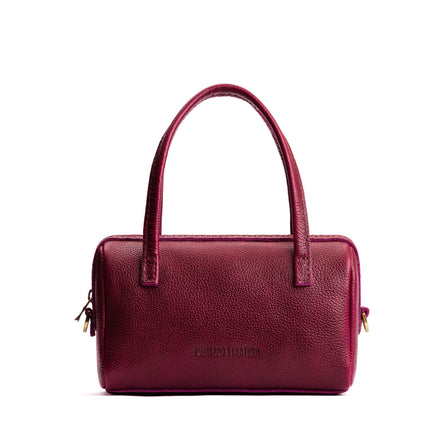 Orchid*Large | Mini duffle shaped handbag with crossbody strap