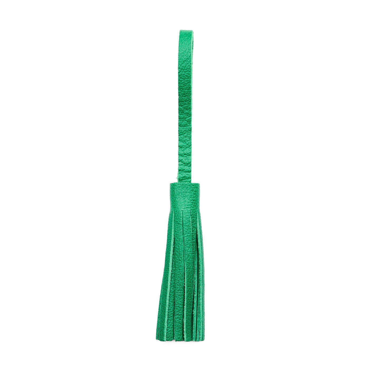 Jolly Green*Classic | Fringed leather tassel with leather loop