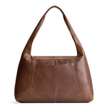 Asheville Large | Slouchy triangle shaped shoulder bag with a flap