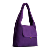 Imperial Large | Slouchy triangle shaped shoulder bag with a flap