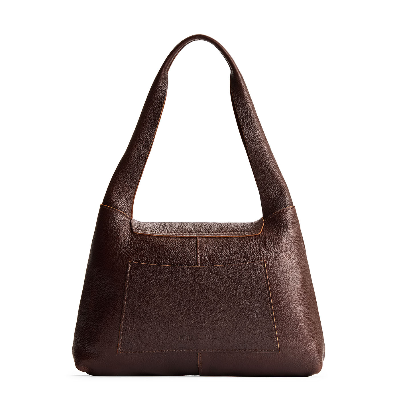 Coldbrew*Medium | Slouchy triangle shaped shoulder bag with a flap