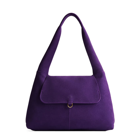 Imperial*Large | Slouchy triangle shaped shoulder bag with a flap