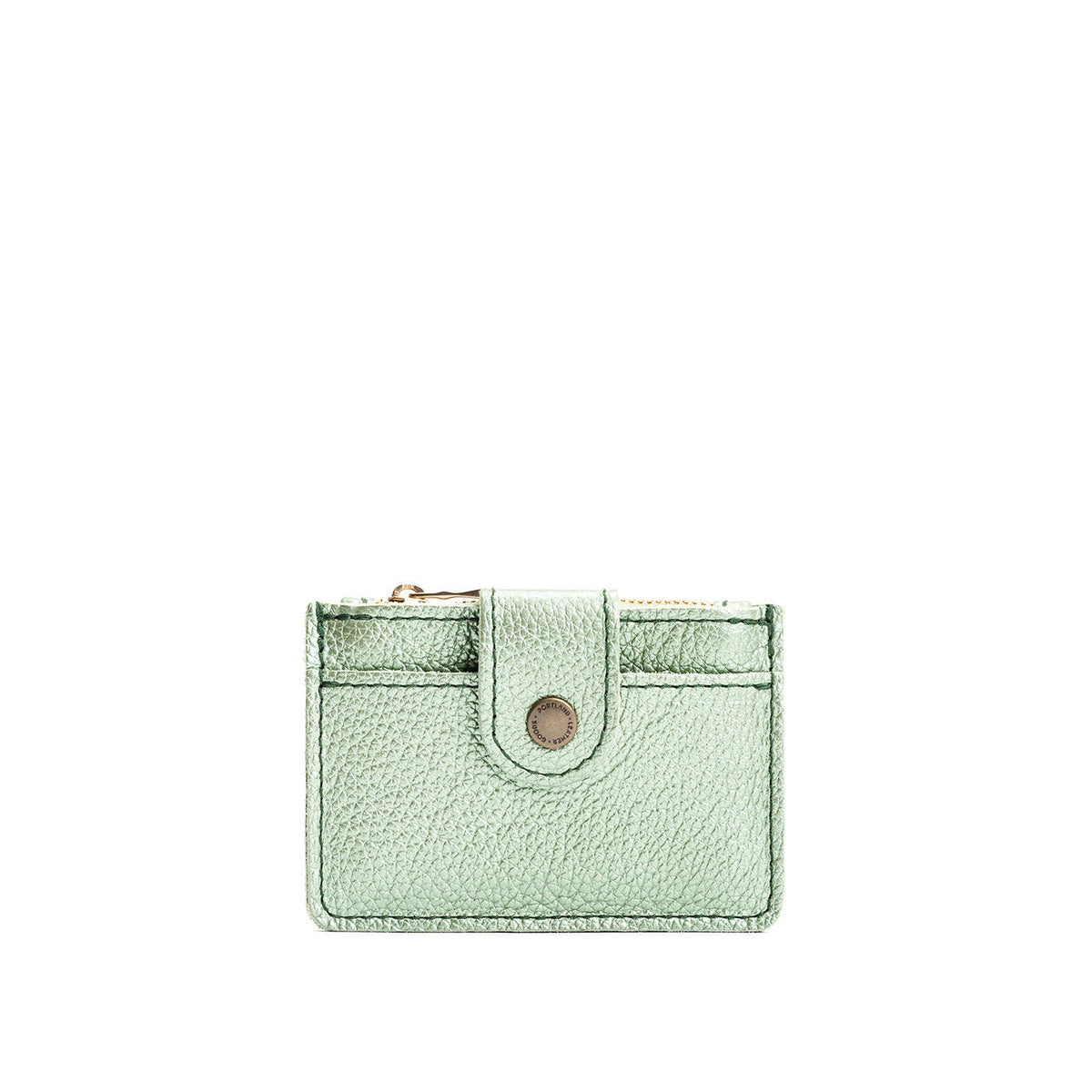 Beetle | Compact wallet with snap closure and zippered pouch