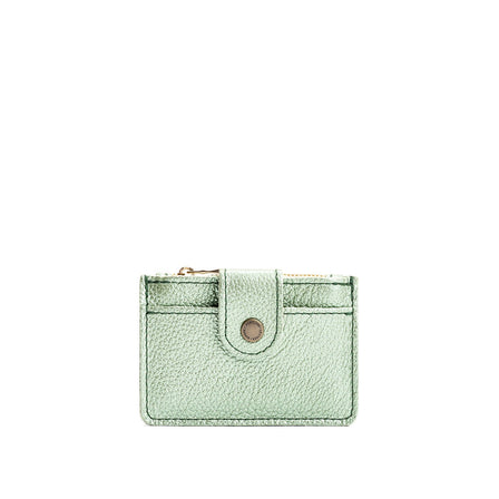 Beetle | Compact wallet with snap closure and zippered pouch