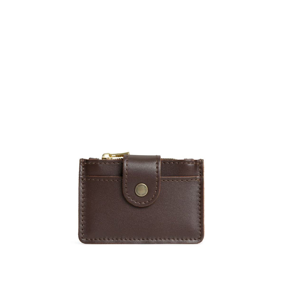 Grizzly | Compact wallet with snap closure and zippered pouch