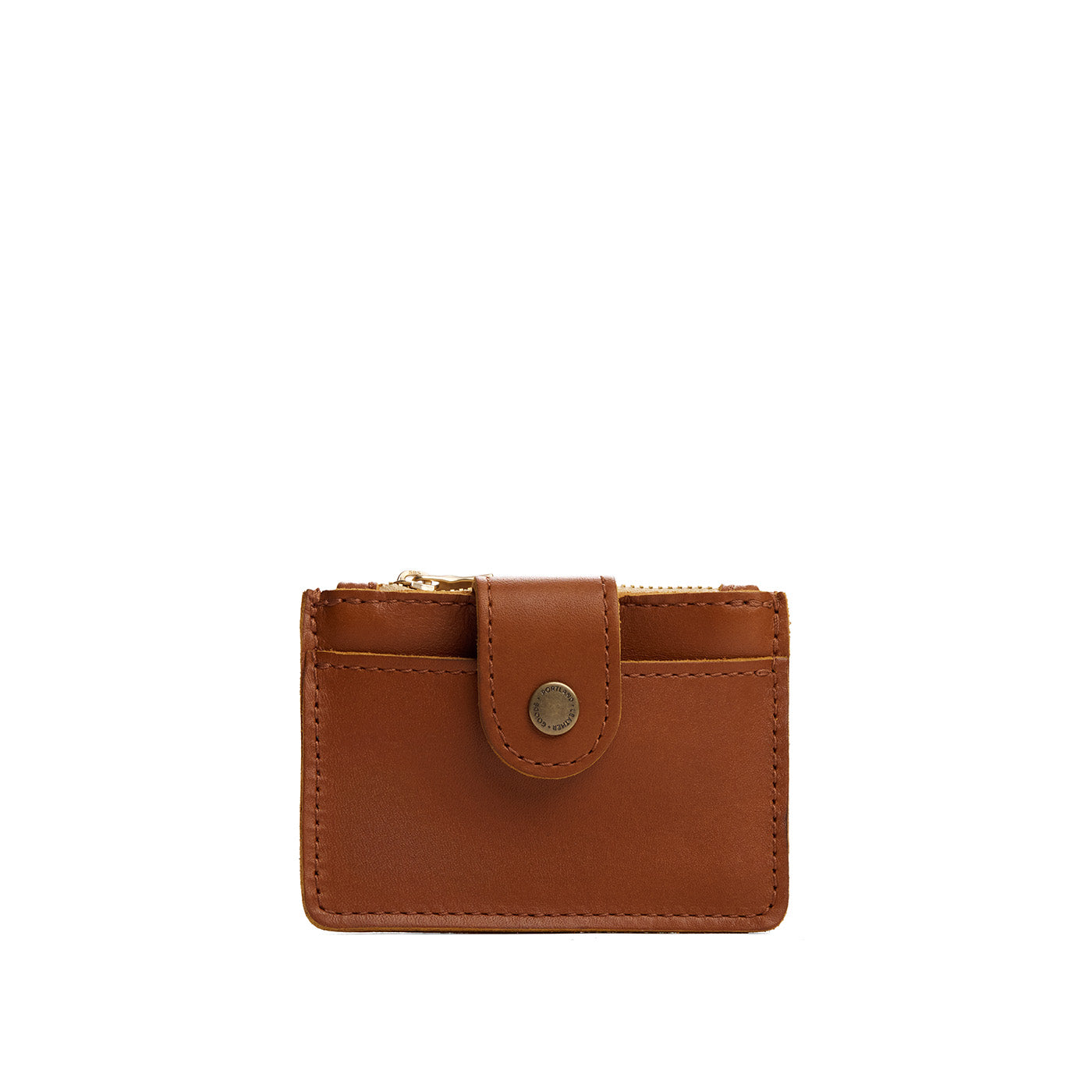 Honey | Compact wallet with snap closure and zippered pouch