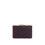 Larkspur | Compact wallet with snap closure and zippered pouch