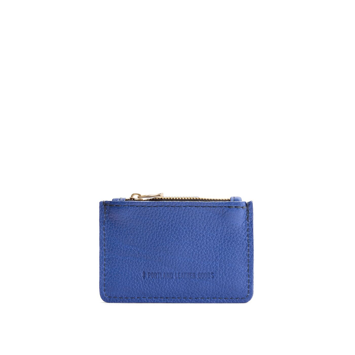 Molino Blue | Compact wallet with snap closure and zippered pouch