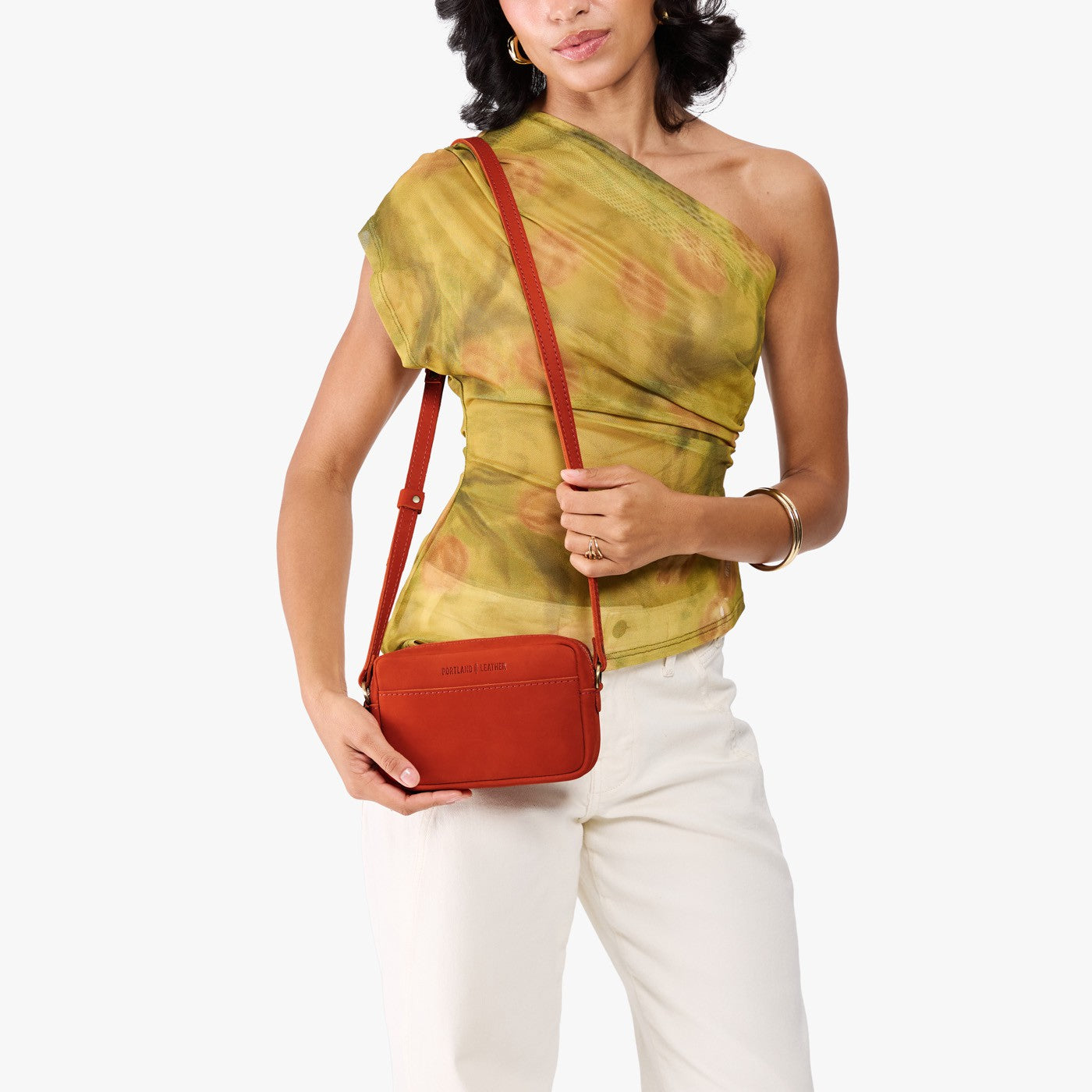 Paprika*Small | Rectangular crossbody with adjustable strap