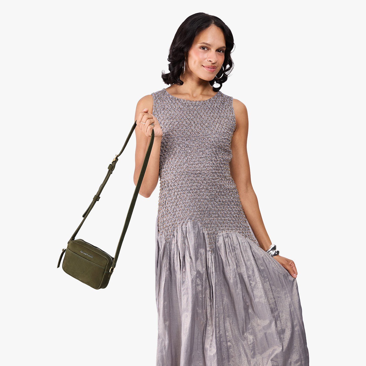 Verdant*Small | Rectangular crossbody with adjustable strap