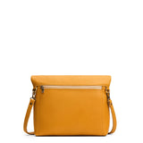 Sunshine Small | Convertible tote clutch crossbody with a back zipper pocket folded into a clutch