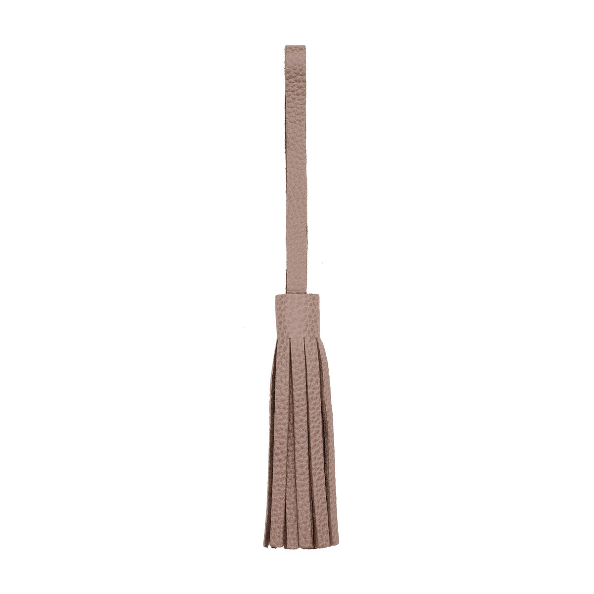 Sparrow*Large | Fringed leather tassel with leather loop