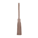 Sparrow Large | Fringed leather tassel with leather loop