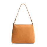 Desert Flower | Triangular shoulder bag with antiqued brass finished 