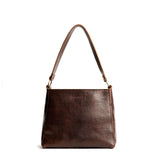 Coldbrew Classic | Triangular shoulder bag with antiqued brass finished hardware