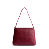 Orchid Classic | Triangular shoulder bag with antiqued brass finished hardware