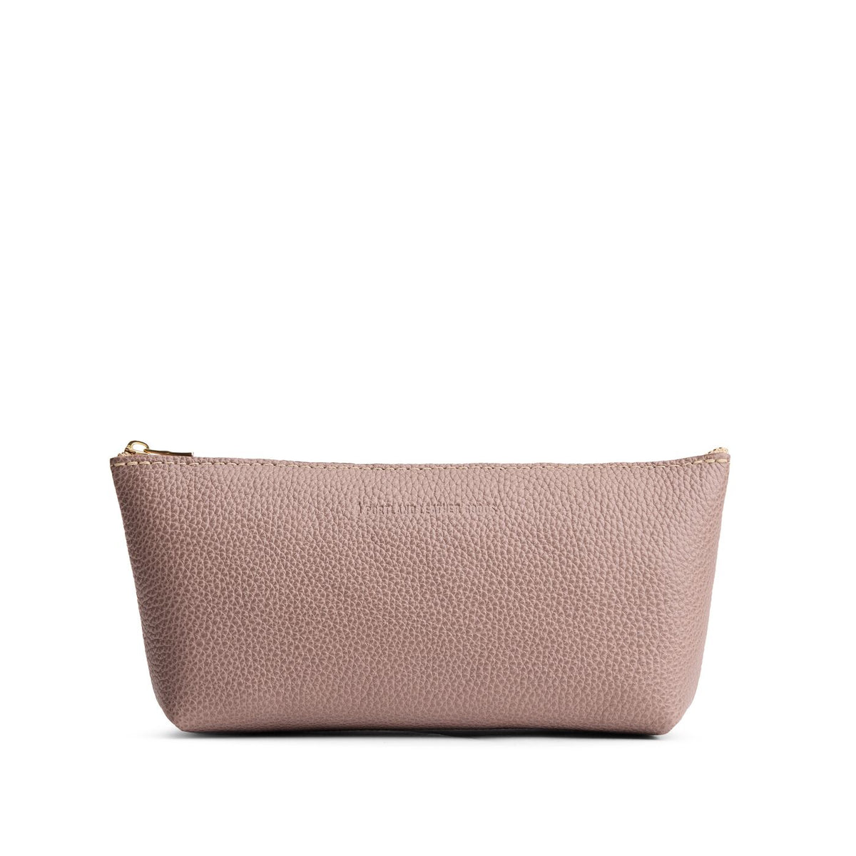 Sparrow | Leather utility bag pouch with top zipper