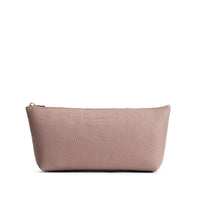 Sparrow | Leather utility bag pouch with top zipper
