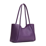 Empire Medium | Wide tote with leather straps and snap closure