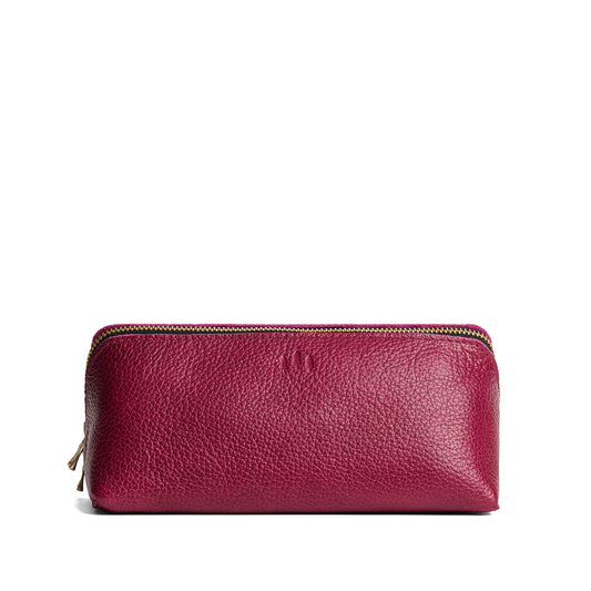 Orchid | Triangular shaped pouch with extra long zipper