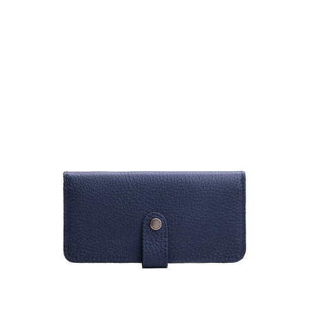 Night Owl | Leather wallet with snap closure