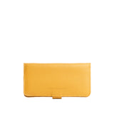 Sunshine | Leather wallet with snap closure