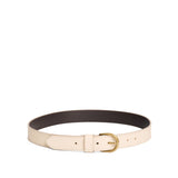 Marble | Women's wide loop leather belt