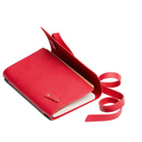 Cherry Large | Wrap Journal open