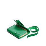 Jolly Green Small | Wrap Journal open