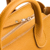 Sunshine ANY Zipper | Petite tote purse with structured leather handles and crossbody strap