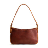 Nutmeg Small | Petite bean shaped shoulder bag with a zipper closure