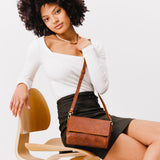 Meadow Mini | Small Leather Crossbody Bag with Magnetic Messenger Bag Closure